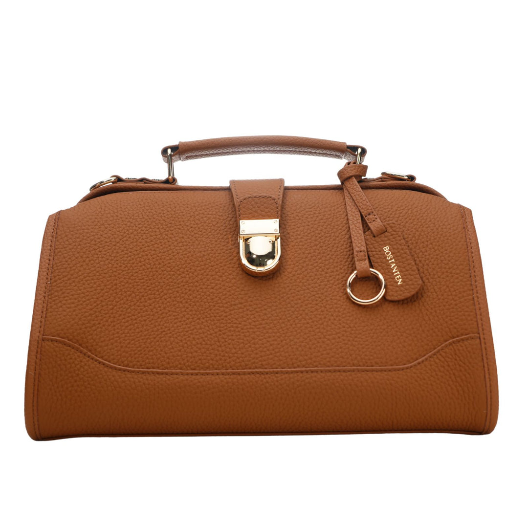 Timeless Grace Doctor Bag - Full Grain Pebble Leather
