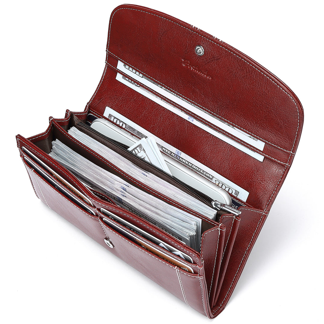 Lomy Designer Checkbook Wallet For Lawyers — Professional Elite - BOSTANTEN