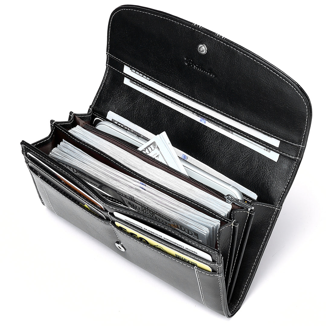 Lomy Designer Checkbook Wallet For Lawyers — Professional Elite - BOSTANTEN