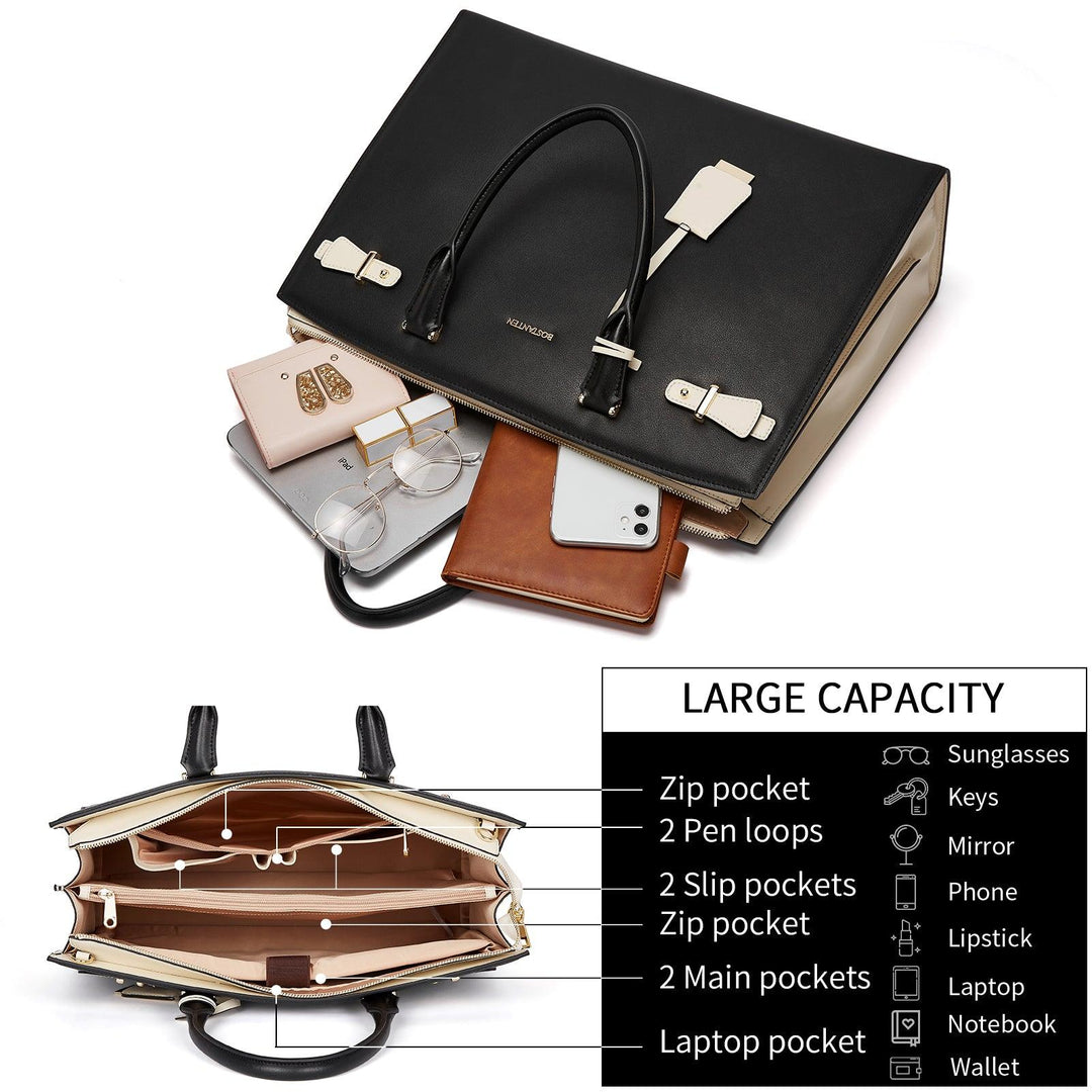 Mizuki Classic Briefcase — Tote Bag - BOSTANTEN