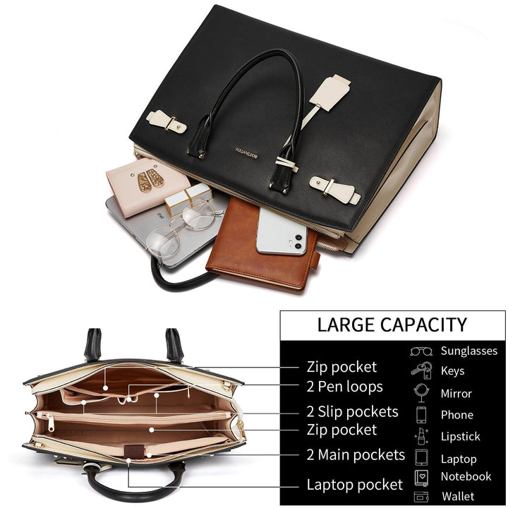 Mizuki Classic Briefcase — Tote Bag - BOSTANTEN