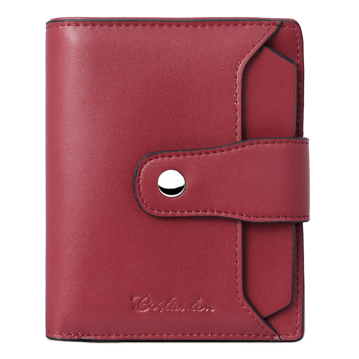 Lnna Hand Tooled Leather Wallet —— Genuine Leather - BOSTANTEN