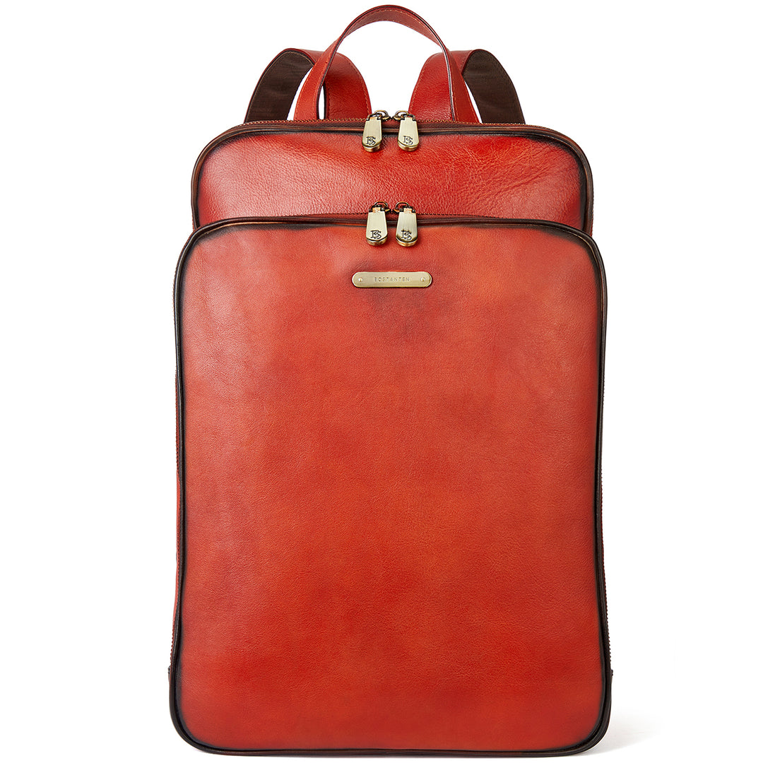 Frida Laptop BagsFor Women 15.6 Inch  — Red Backpack - BOSTANTEN