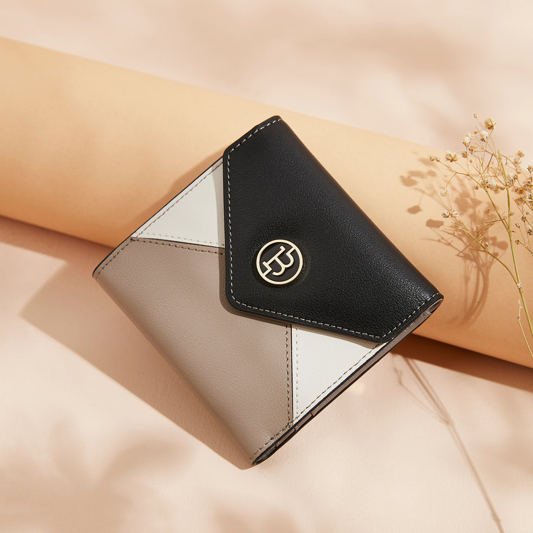 Rozenn Western Checkbook Wallet —— Elegant Patterns - BOSTANTEN