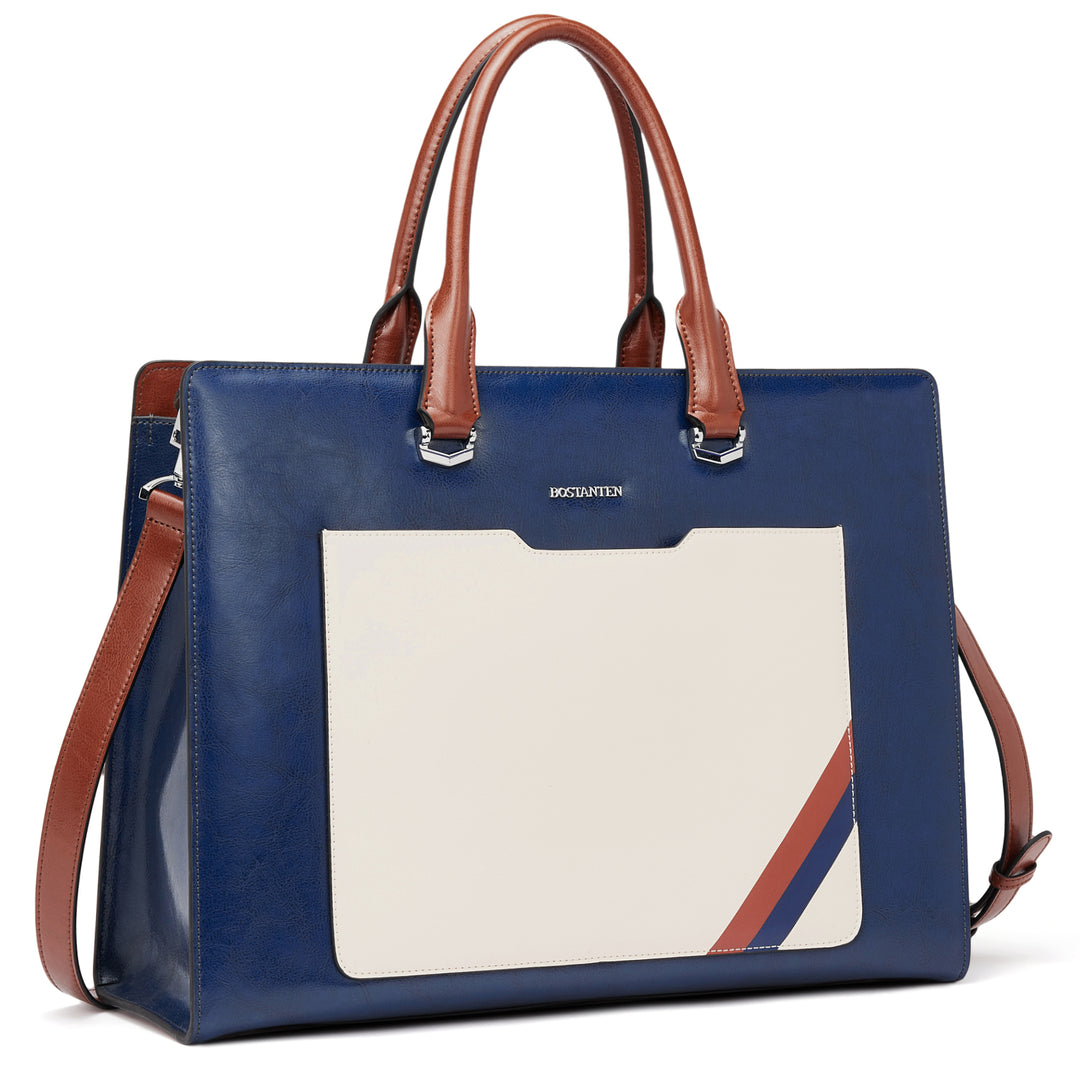 Mizuki  Leather Messenger Bag — Professional handicraft - BOSTANTEN
