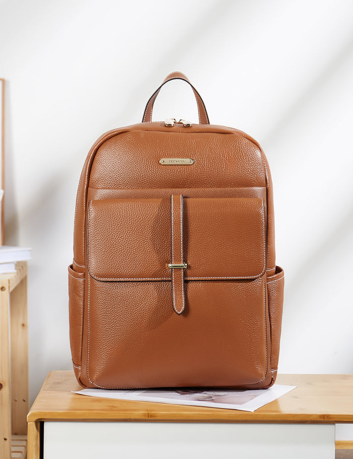 Vallis Professionelle Computertasche aus Leder für Damen 