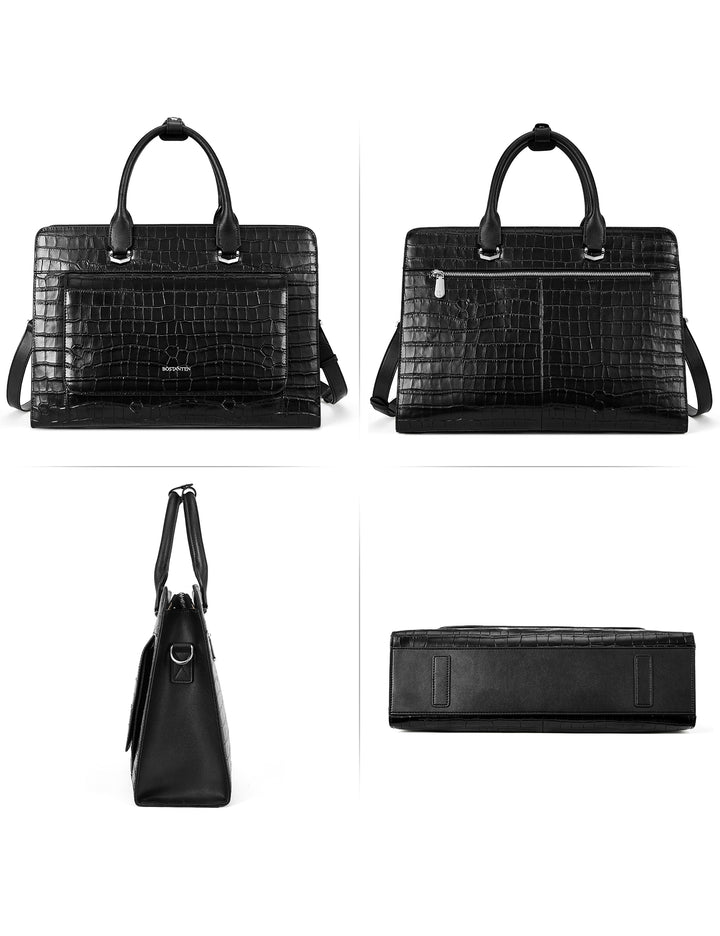 Mizuki Briefcase With Shoulder Strap — Security - BOSTANTEN