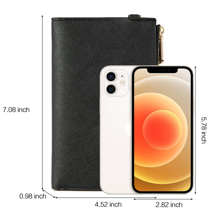 Rozenn  Slim Wallet Leather —— Multi-Function - BOSTANTEN