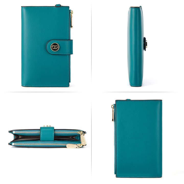 Rozenn  Slim Wallet Leather —— Multi-Function - BOSTANTEN