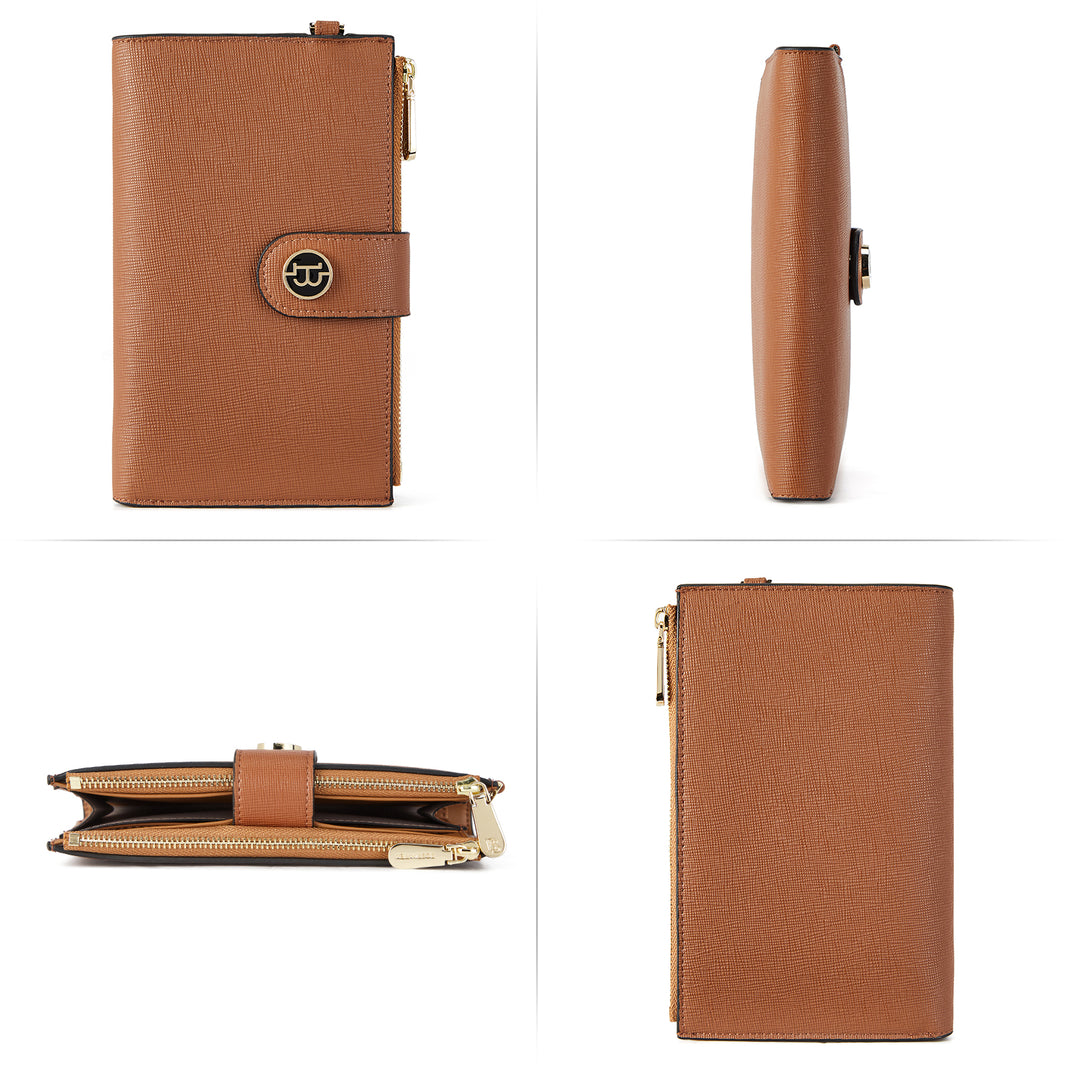 Rozenn  Slim Wallet Leather —— Multi-Function - BOSTANTEN