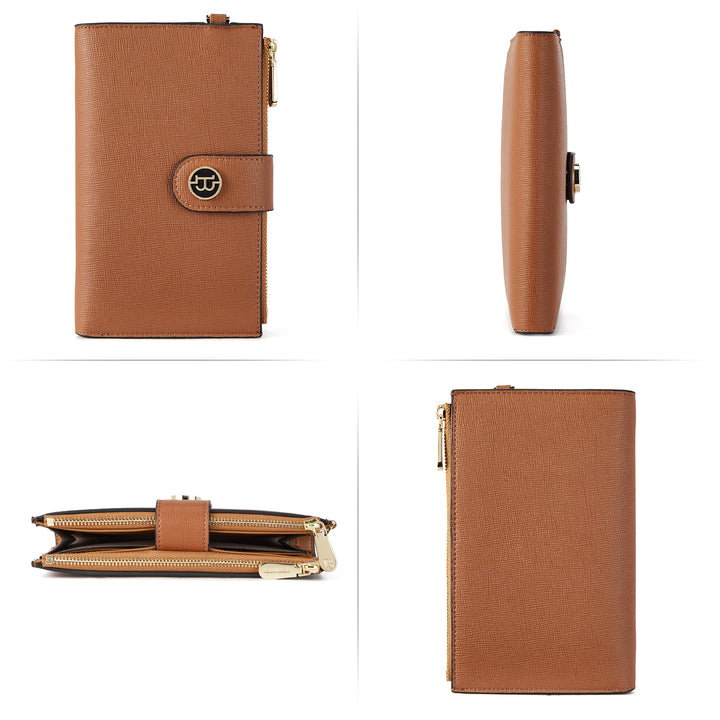 Rozenn  Slim Wallet Leather —— Multi-Function - BOSTANTEN