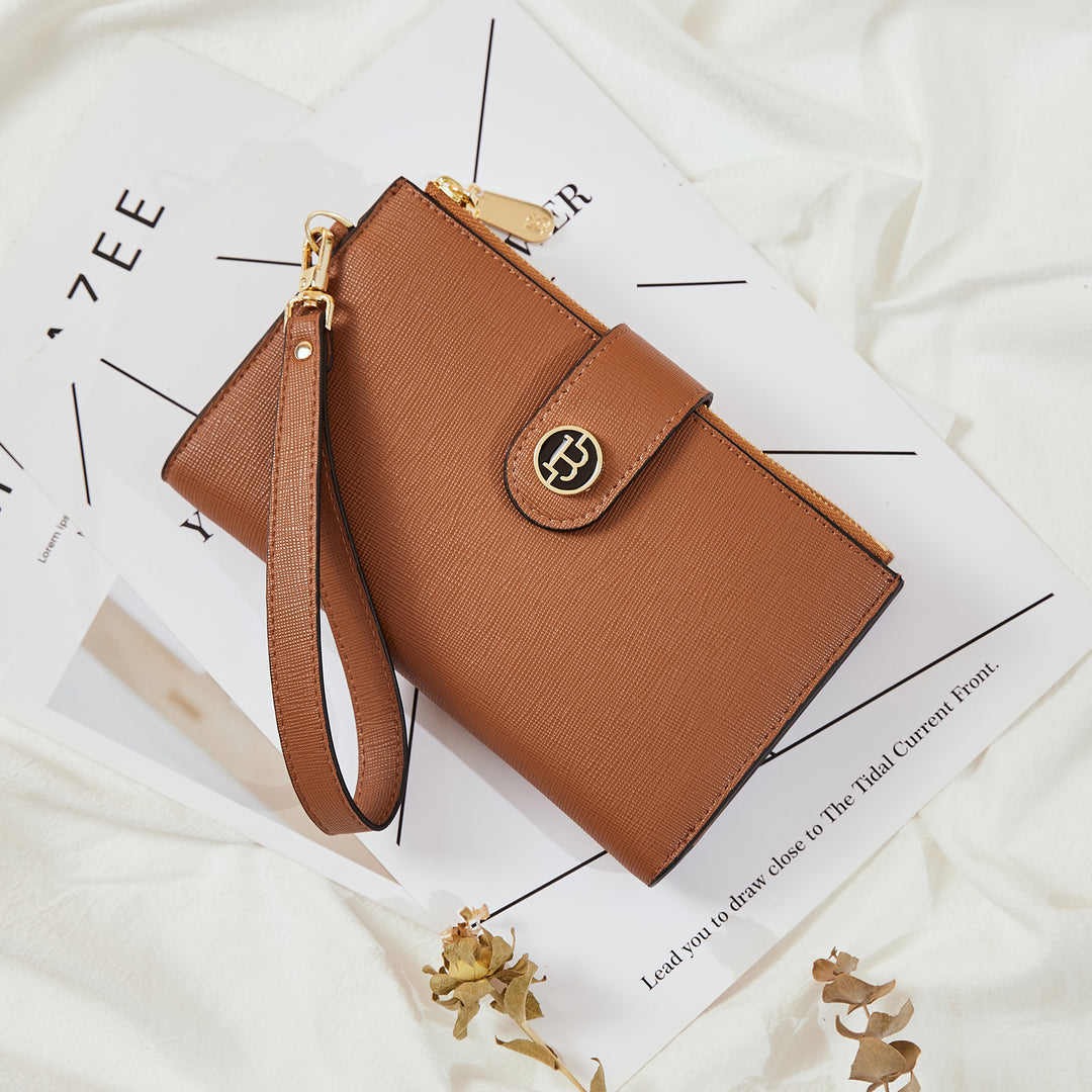 Rozenn  Slim Wallet Leather —— Multi-Function - BOSTANTEN