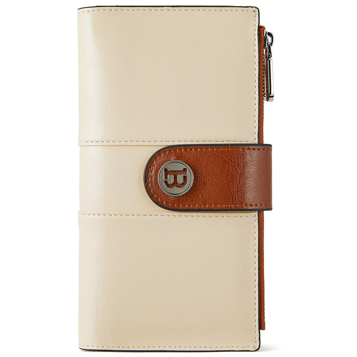 Lomy  Real Leather Wallet Womens — RFID Blocking - BOSTANTEN