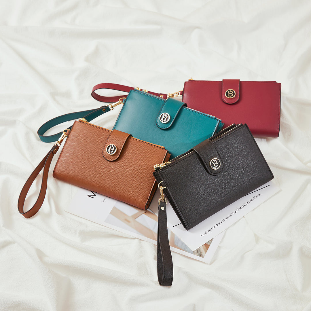 Rozenn  Slim Wallet Leather —— Multi-Function - BOSTANTEN