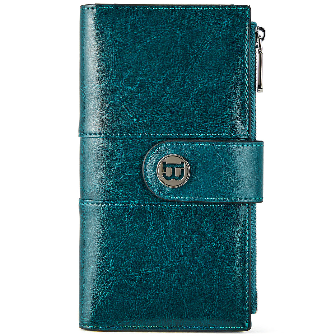 Lomy  Real Leather Wallet Womens — RFID Blocking - BOSTANTEN