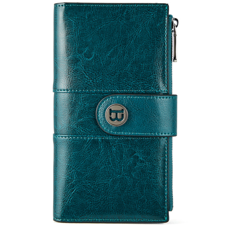 Lomy  Real Leather Wallet Womens — RFID Blocking - BOSTANTEN