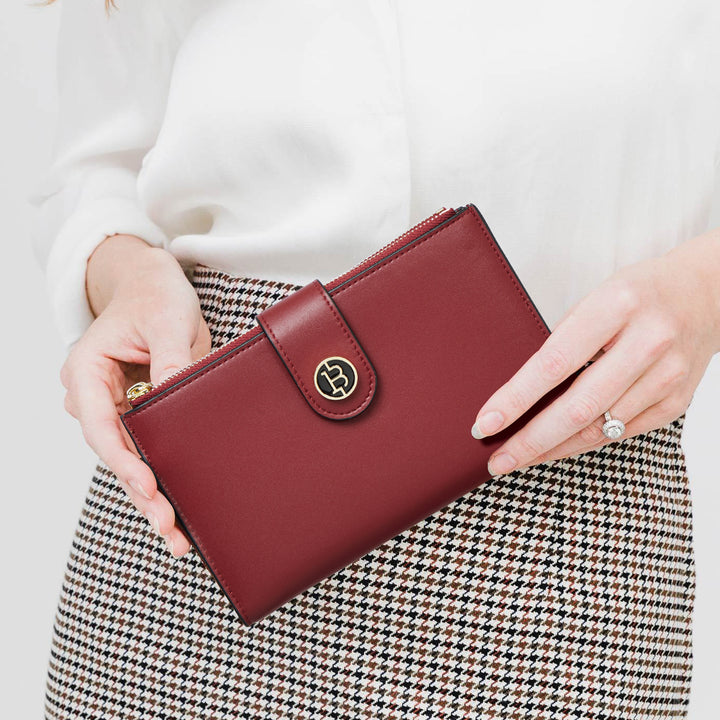 Rozenn  Slim Wallet Leather —— Multi-Function - BOSTANTEN