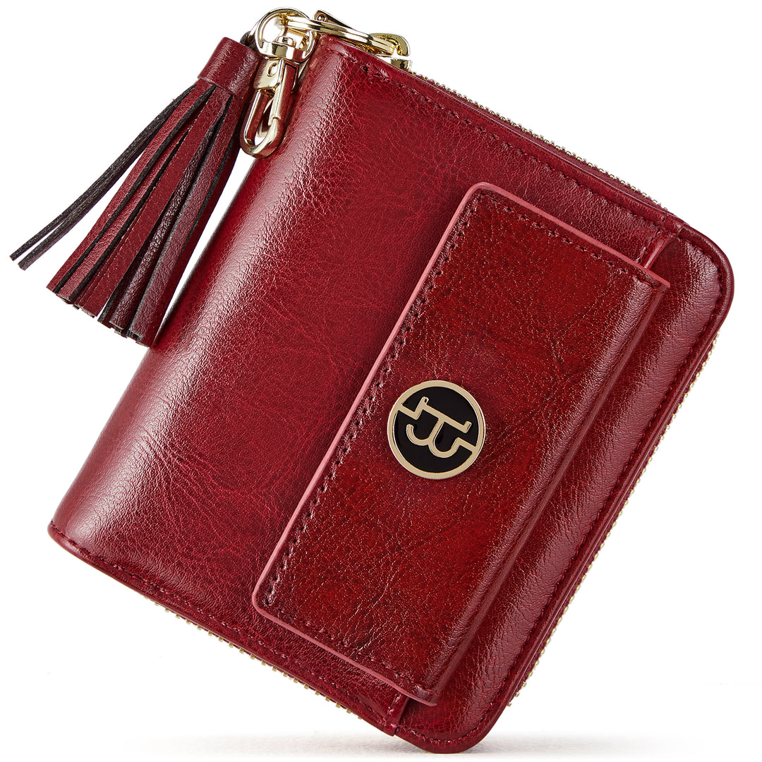 Lomy Small Coin & Card Purse With Tassel — Cowhide - BOSTANTEN