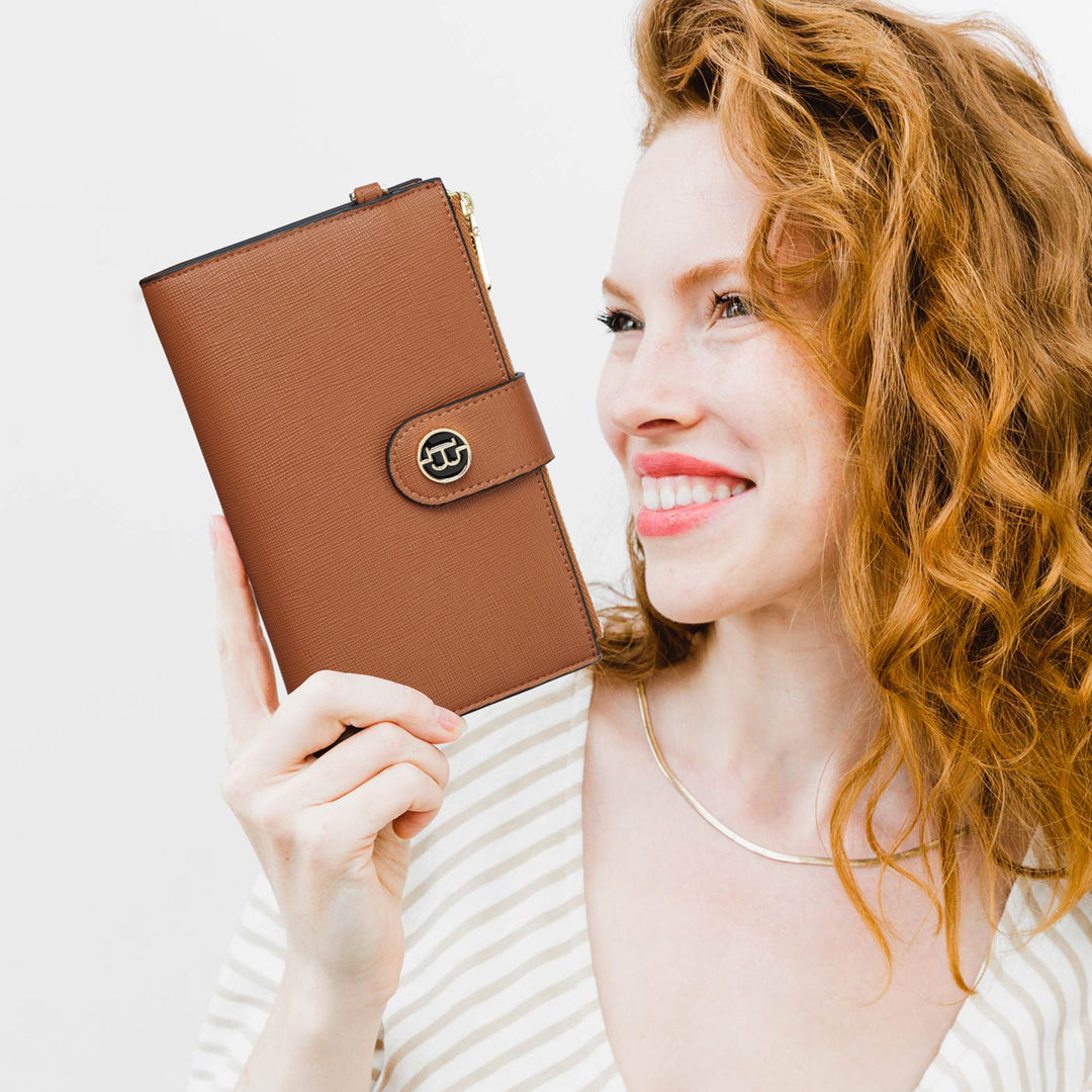 Rozenn  Slim Wallet Leather —— Multi-Function - BOSTANTEN