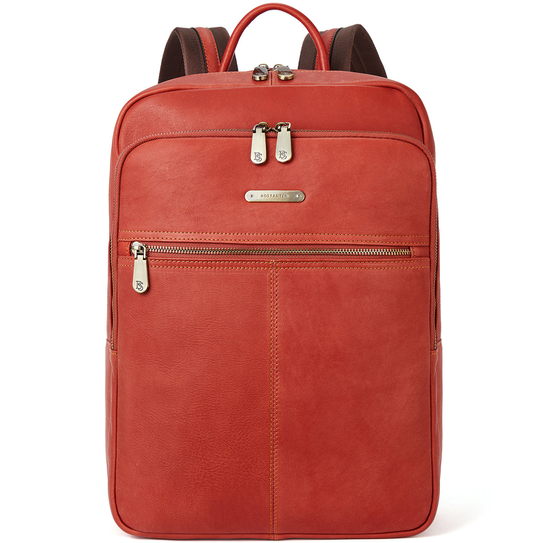 Minoru Women‘s Laptop Backpack Travel Bag —— Vermilion Fashion - BOSTANTEN