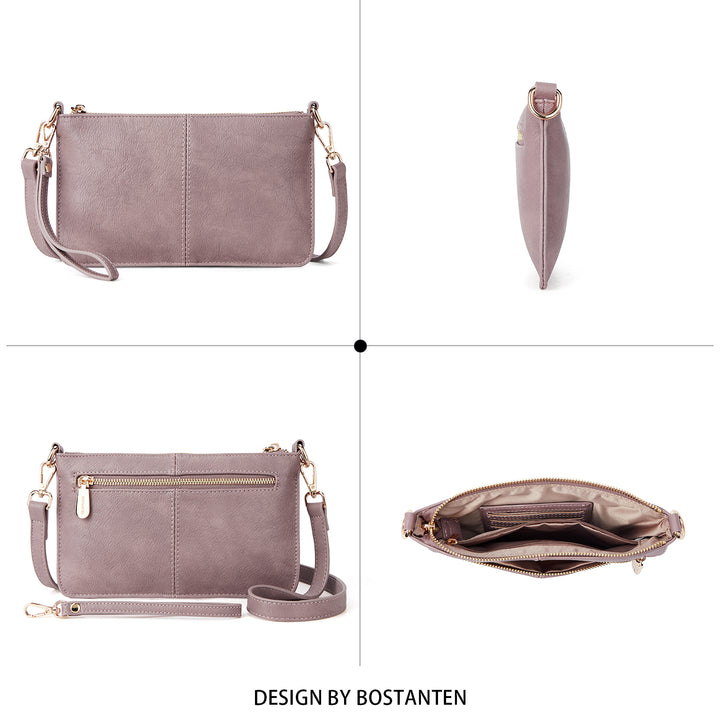 Nola  Chic and Sustainable - The Vegan Leather Envelope Clutch Purse