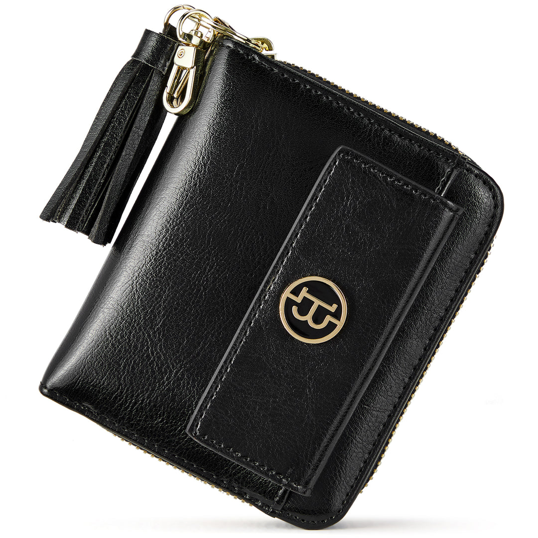 Lomy Small Coin & Card Purse With Tassel — Cowhide - BOSTANTEN