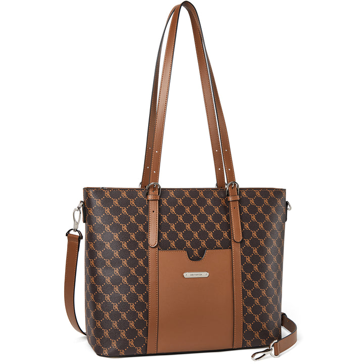 Carol  Women Briefcase  —  Vintage Tote - BOSTANTEN
