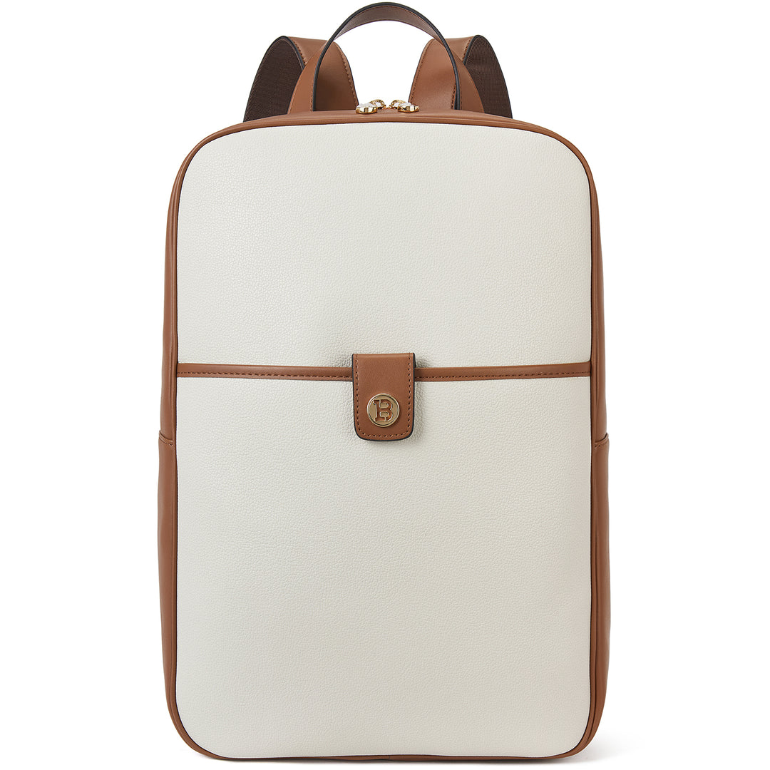 Libe Leather Laptop Backpack for Women  For Travel - BOSTANTEN