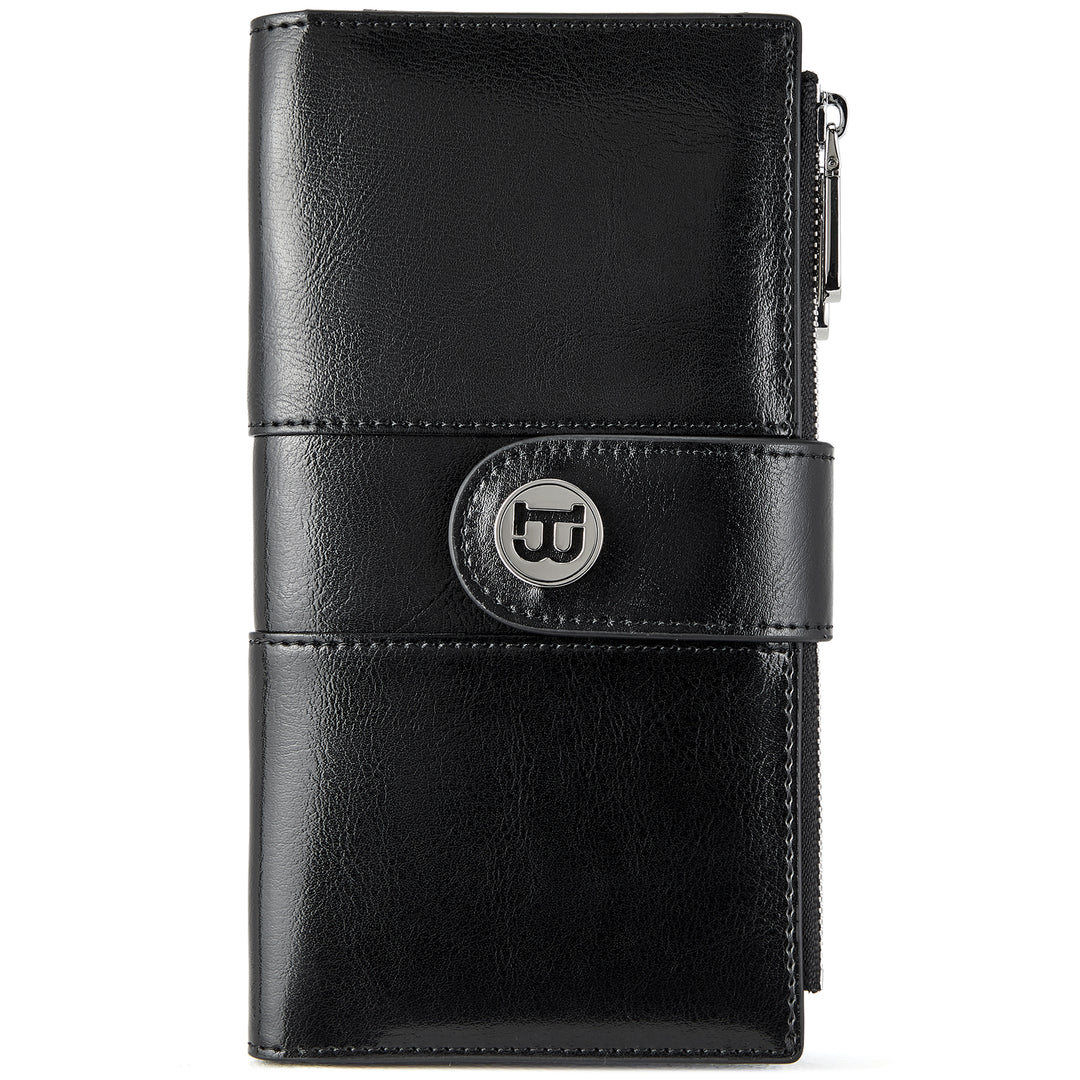 Lomy  Real Leather Wallet Womens — RFID Blocking - BOSTANTEN