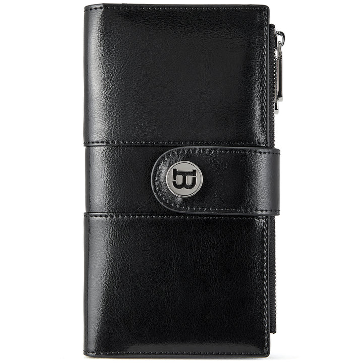 Lomy  Real Leather Wallet Womens — RFID Blocking - BOSTANTEN