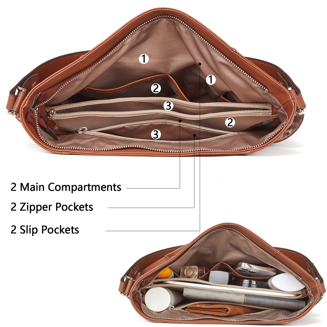 Kweli Genuine Leather Hobo Purses - Quality and Style in One