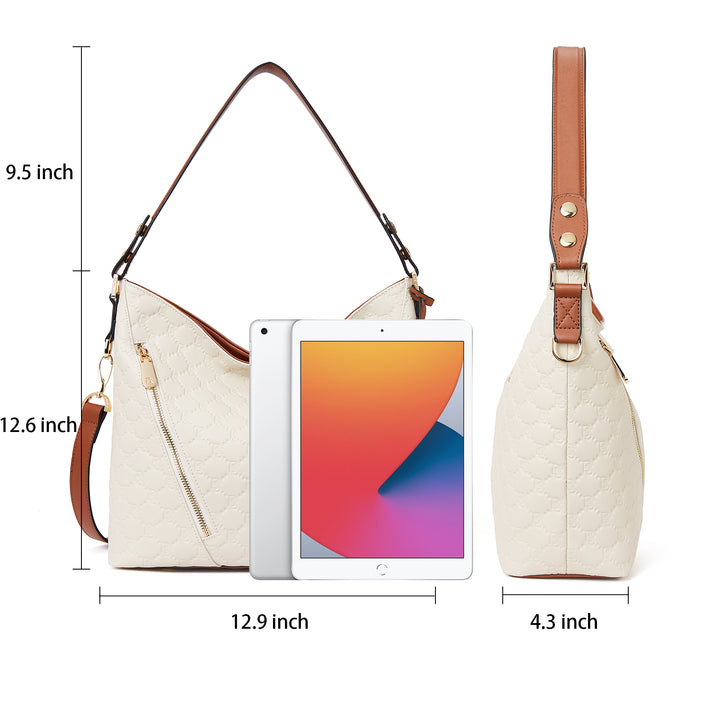 Kweli Luxurious Leather Shoulder Tote Bag - Handcrafted with Attention to Detail