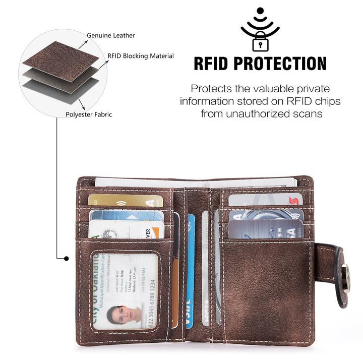 Lnna Hand Tooled Leather Wallet - Genuine Leather