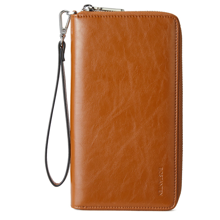 Rozenn Wallets with Wristlet Clutch