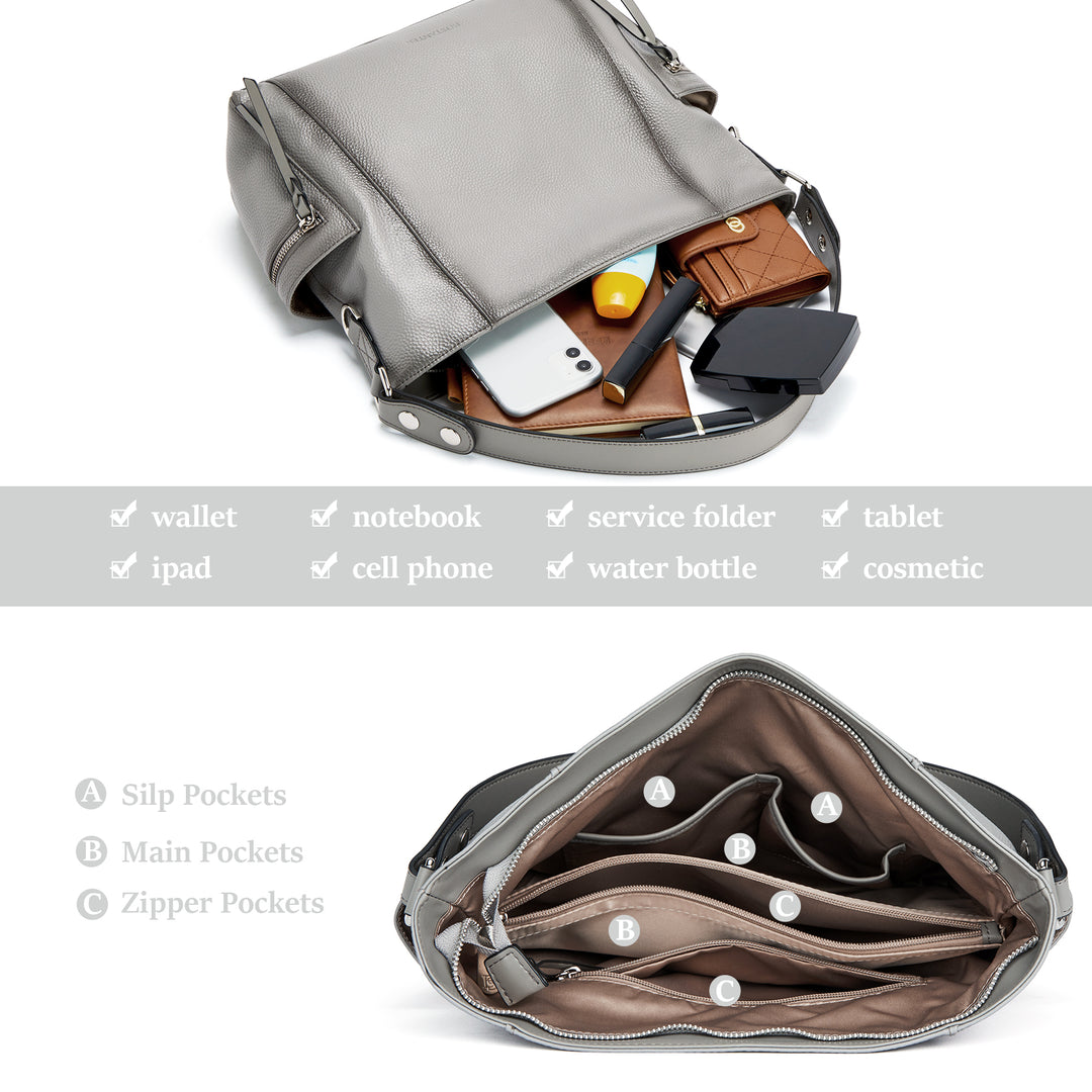 Kweli Genuine Leather Hobo Purses - Quality and Style in One