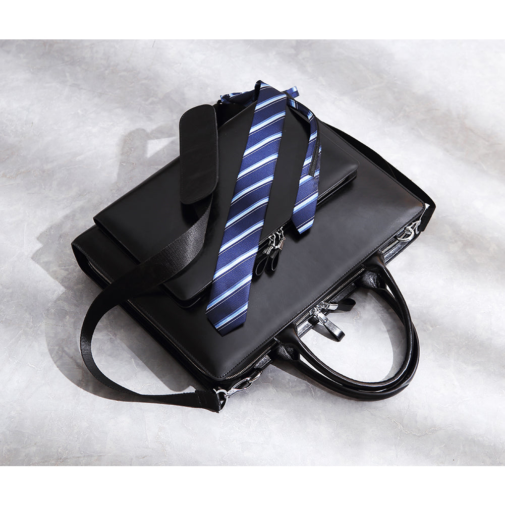 Carol Womens Leather Briefcase —  Capable - BOSTANTEN