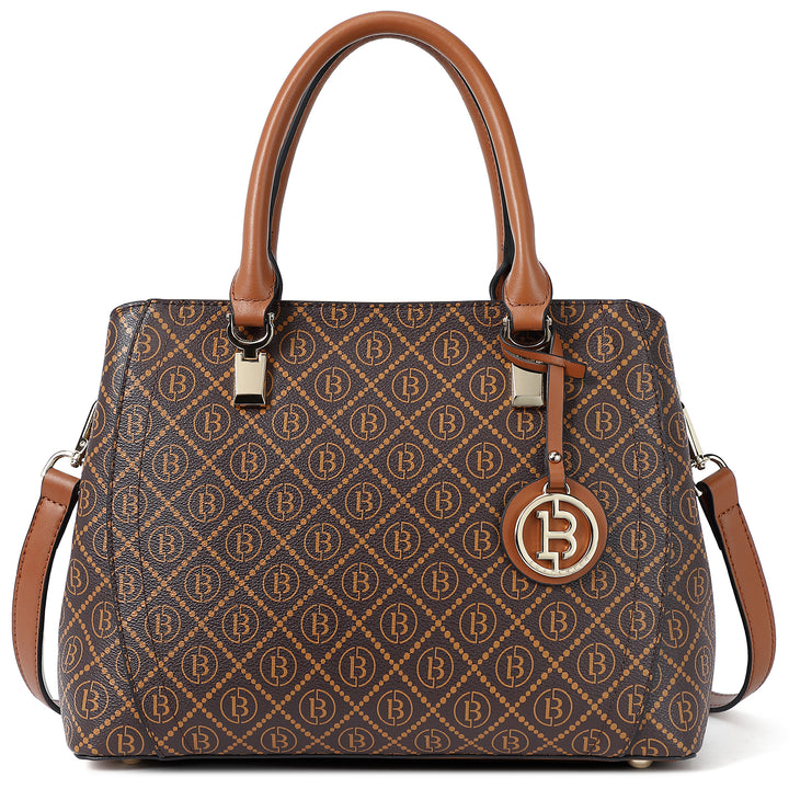 BOSTANTEN Damen Lederhandtasche Designer Henkeltasche Umhängetasche Schultertasche 