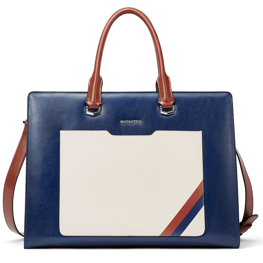 Mizuki  Leather Messenger Bag — Professional handicraft - BOSTANTEN