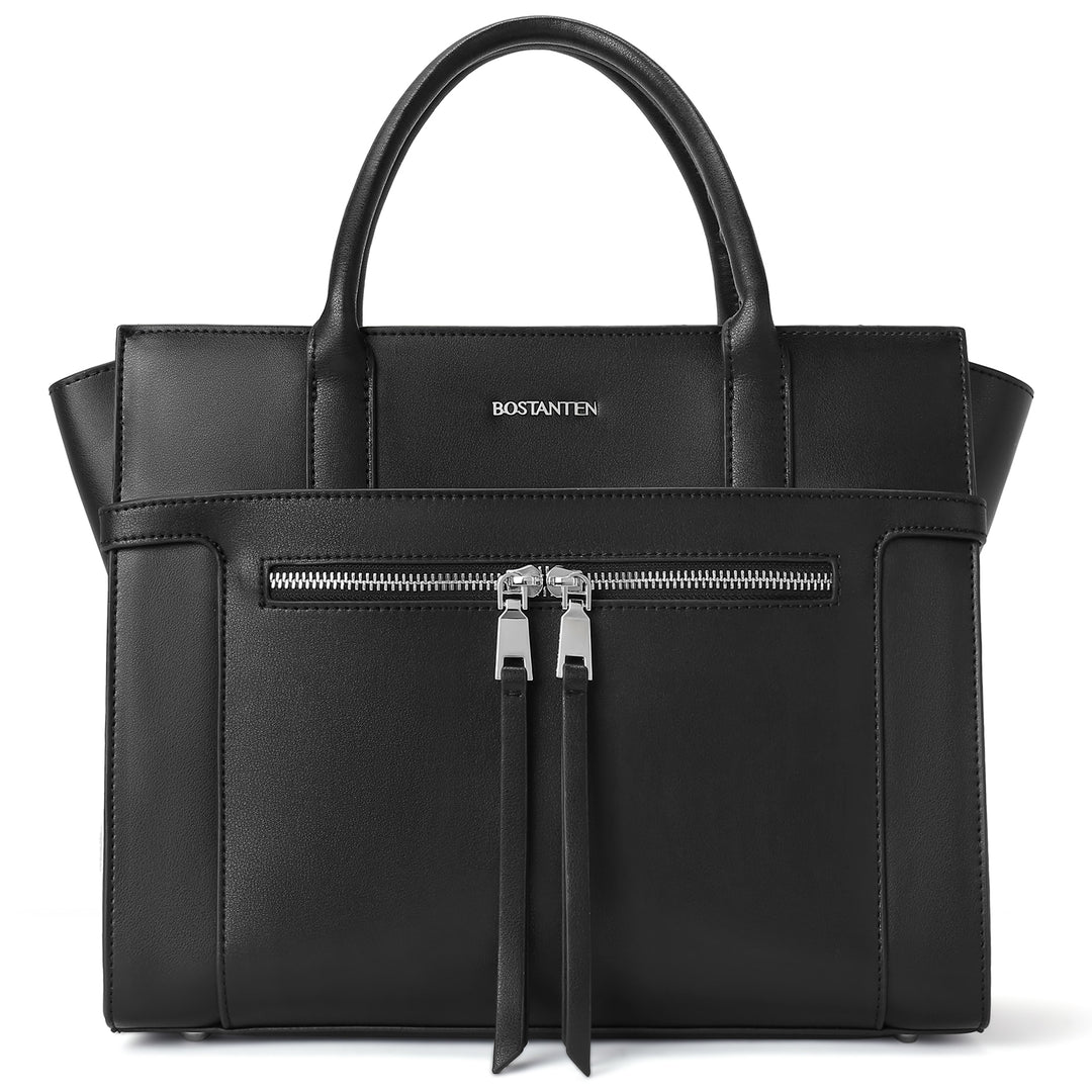 BOSTANTEN Women Handbag Genuine Leather Tote Bag Designer Top Handle Satchel Purse Fashion Ladies Work Bags - BOSTANTEN