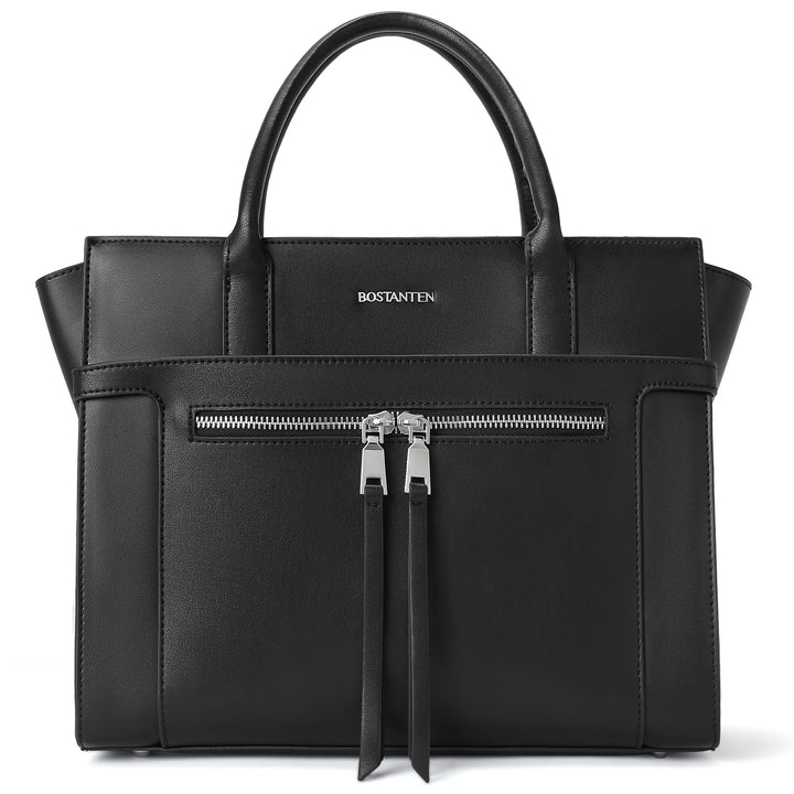 BOSTANTEN Women Handbag Genuine Leather Tote Bag Designer Top Handle Satchel Purse Fashion Ladies Work Bags - BOSTANTEN