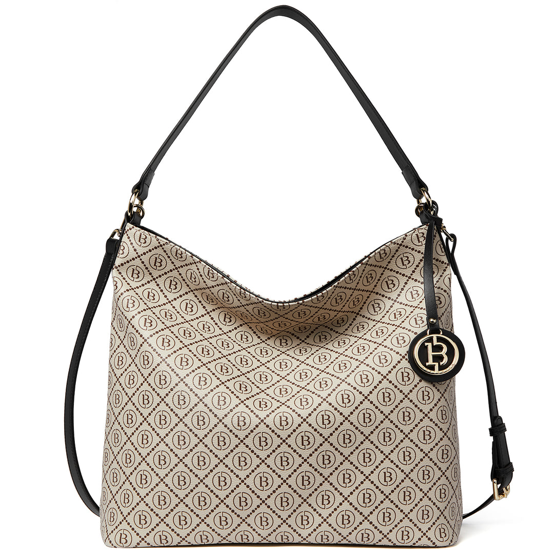 BOSTANTEN Hobo Bags for Women Genuine Leather Purses Designer Signature Handbags Ladies Tote Purses - BOSTANTEN