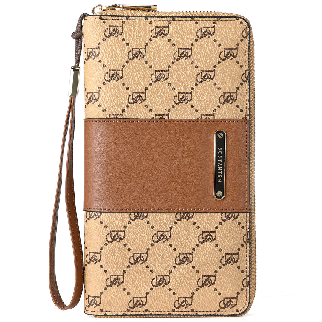 Savill Clutch Wristlet Wallet — Elegant Patterns - BOSTANTEN