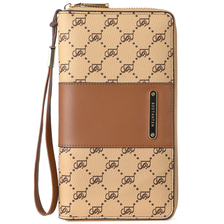 Savill Clutch Wristlet Wallet — Elegant Patterns - BOSTANTEN