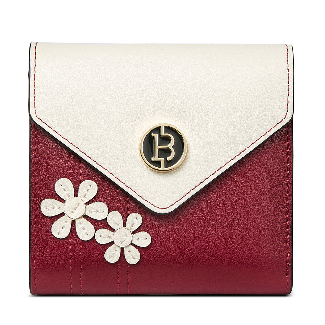 Rozenn Western Checkbook Wallet —— Elegant Patterns - BOSTANTEN