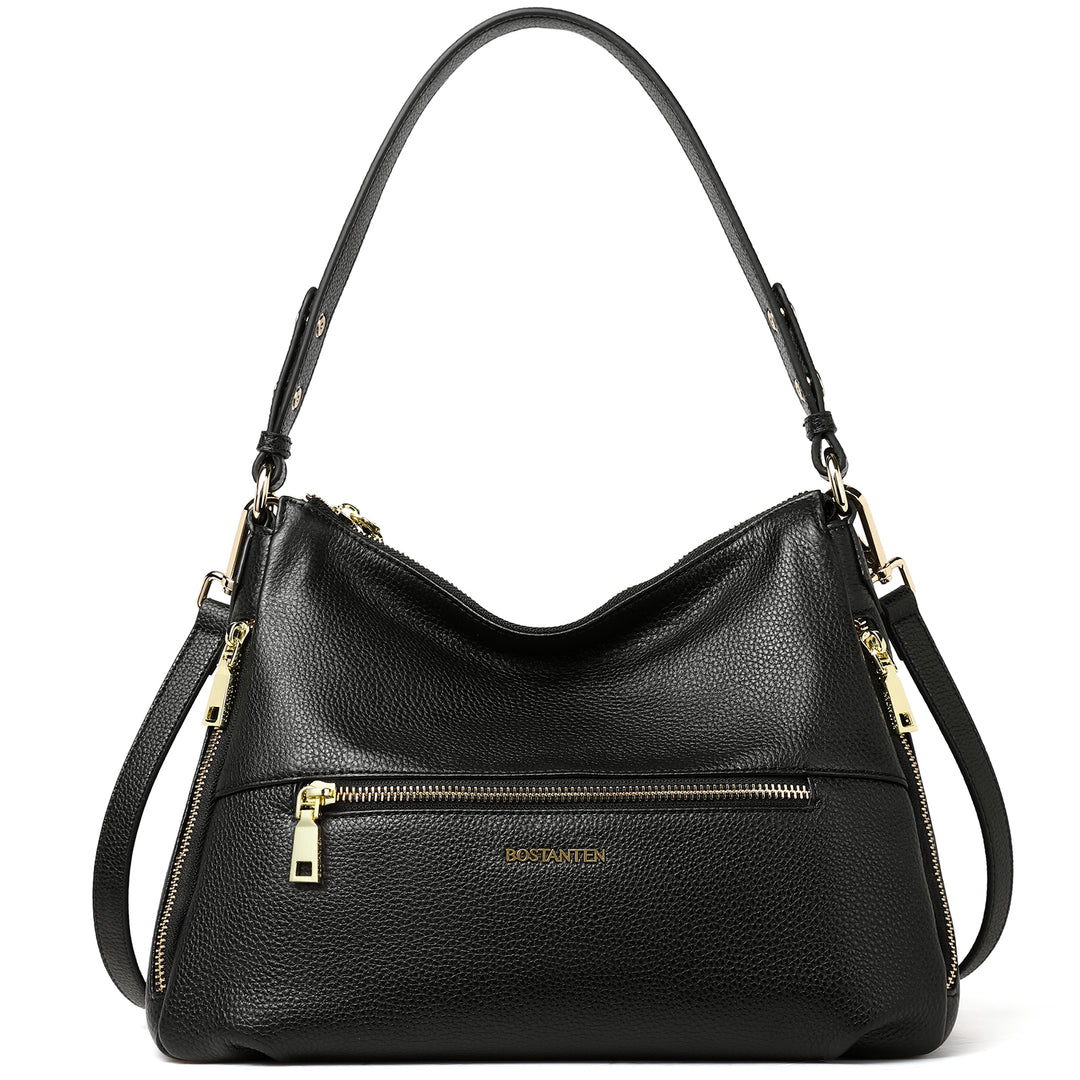 BOSTANTEN Women Handbags Leather Concealed Carry Purses And Handbags for Women Handgun Crossbody Hobo Bags - BOSTANTEN