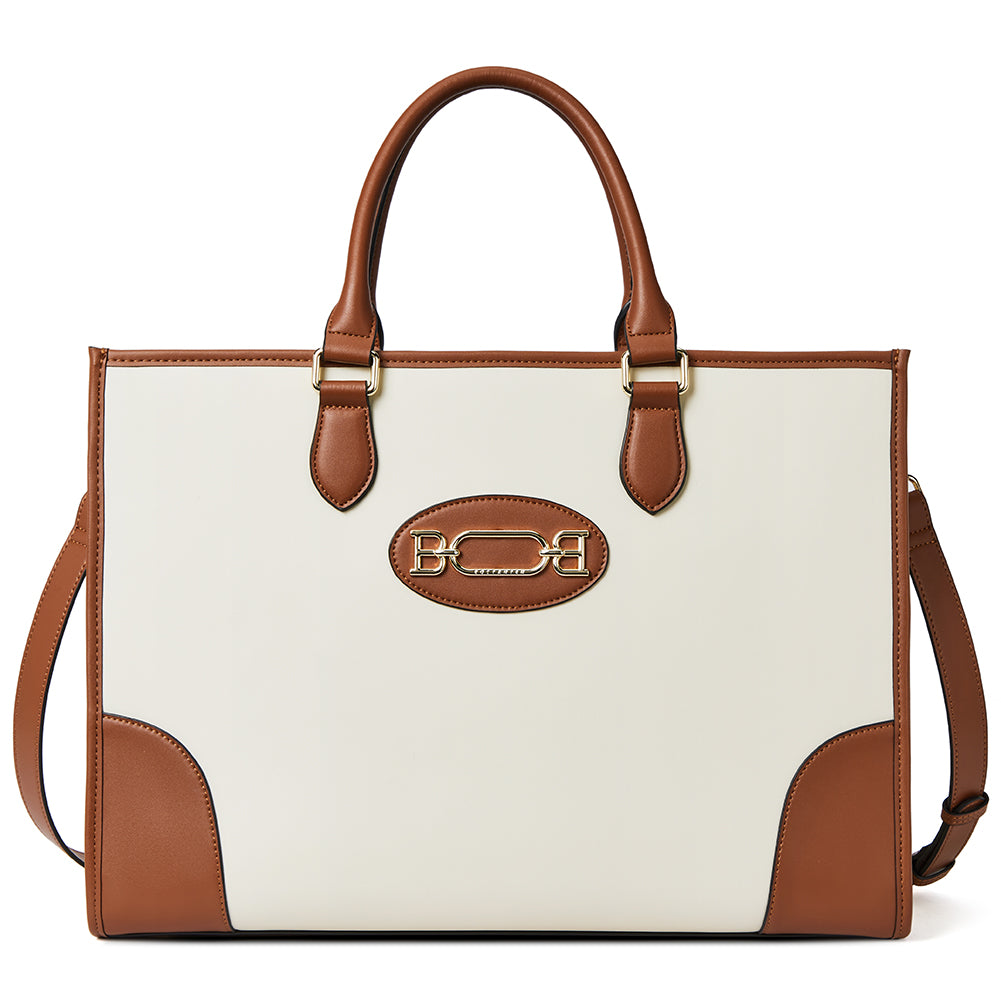 Mizuki Women Briefcase Bag — Italian Leather - BOSTANTEN