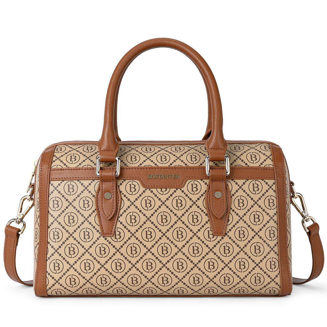 BOSTANTEN Womens Handbags Genuine Leather Designer Tote Bag Ladies Top Handle Crossbody Purse - BOSTANTEN