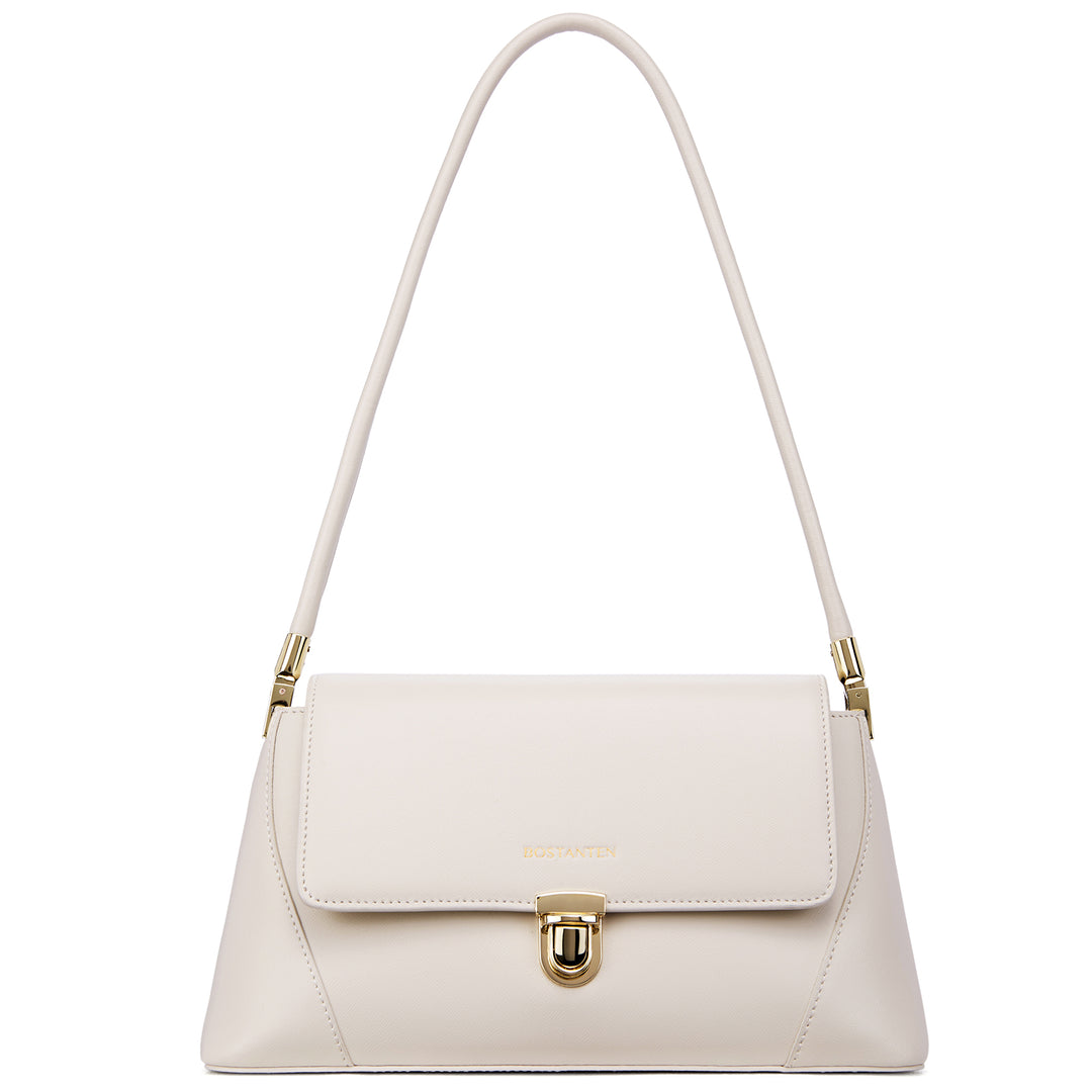 BOSTANTEN Women Leather Handbags Designer Shoulder Bag Small Fashion Trendy Top Handle Satchel Purse - BOSTANTEN