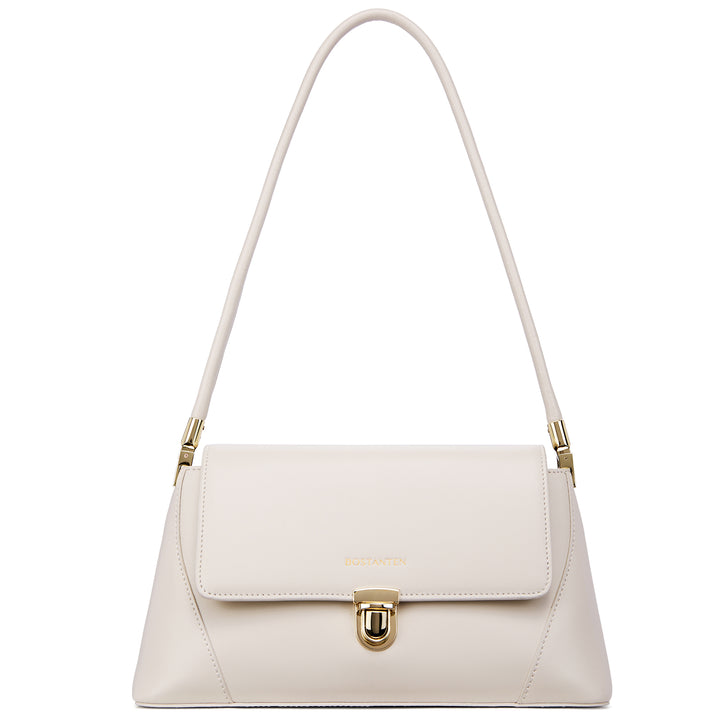 BOSTANTEN Women Leather Handbags Designer Shoulder Bag Small Fashion Trendy Top Handle Satchel Purse - BOSTANTEN