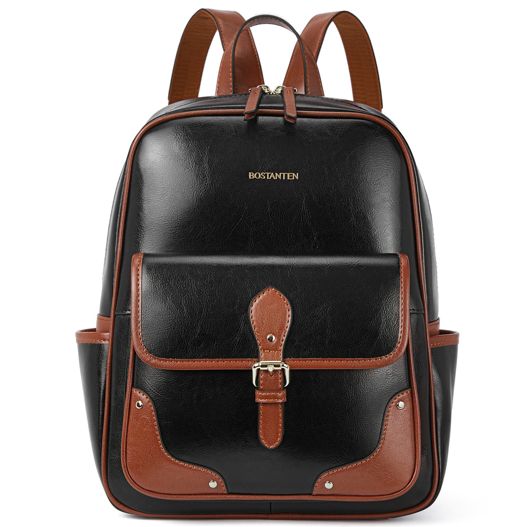 Vrba Leather Book Bag — Talent - BOSTANTEN